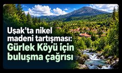 Uşak’ta nikel madeni tartışması: Gürlek Köyü için buluşma çağrısı