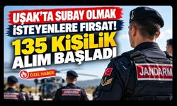 Uşak'ta Subay Olmak İsteyenlere Fırsat! 135 Kişilik Alım Başladı