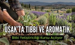 Uşak’ta Tıbbi ve Aromatik Bitki Yetiştiriciliği Kursu Açılıyor