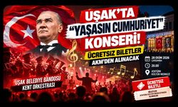 Uşak’ta “Yaşasın Cumhuriyet” Konseri! Ücretsiz Biletler AKM’den Alınacak