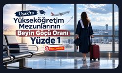 Uşak’ta Yükseköğretim Mezunlarının Beyin Göçü Oranı Yüzde 1