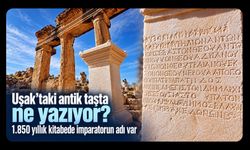 Uşak’taki antik taşta ne yazıyor? 1.850 yıllık kitabede imparatorun adı var