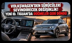Volkswagen'den Sürücüleri Sevindirecek Değişiklik! Yeni ID. Tiguan'da Düğmeler Geri Döndü
