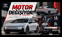 Yeni Corolla'da Motor Değişiyor! 1.5 Turbo Ve Yeni Hibrit Sistem