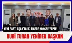 Yeni Parti Uşak’ta İki İlçede Kongre Yaptı! Eşme ve Ulubey Başkanları Belli Oldu