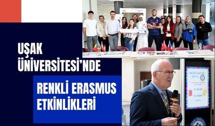 Uşak Üniversitesi’nde Renkli Erasmus Etkinlikleri