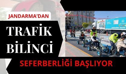 Jandarma’dan Trafik Bilinci Seferberliği Başlıyor