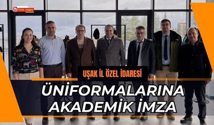 Uşak İl Özel İdaresi Üniformalarına Akademik İmza