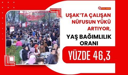 Uşak’ta Çalışan Nüfusun Yükü Artıyor