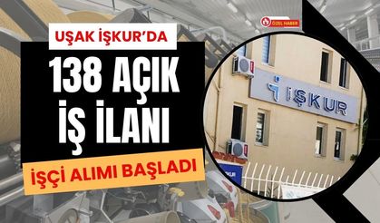 Uşak İŞKUR’da 138 Açık İş İlanı, İşçi Alımı Başladı