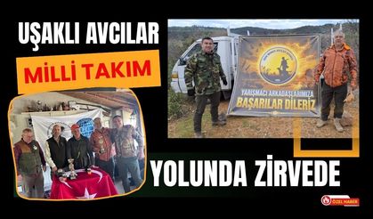 Uşaklı Avcılar Milli Takım Yolunda Zirvede