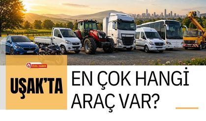Uşak’ta En Çok Hangi Araç Var? İşte Net Sayılar