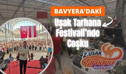Bavyera’daki Uşak Tarhana Festivali’nde Coşku