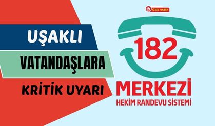 Uşaklı Vatandaşlara Kritik Uyarı, MHRS’de Bu Ekranı Görüyorsanız Sakın Ödeme Yapmayın