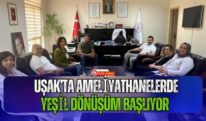Uşak’ta Ameliyathanelerde Yeşil Dönüşüm Başlıyor, ECO-WASTE Projesinde İlk Adım Atıldı
