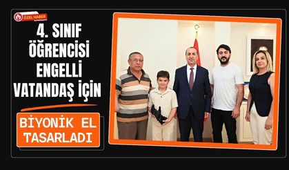 Minik Mucitten Engelli Vatandaş İçin Biyonik El