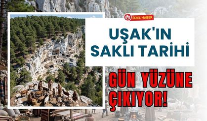 Uşak'ın Saklı Tarihi Gün Yüzüne Çıkıyor! Güllü Sarıkaya Mağaraları Binlerce Yıllık Geçmişiyle Dikkat Çekiyor
