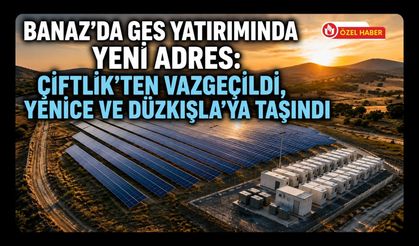 Banaz’da GES Yatırımında Yeni Adres: Çiftlik’ten Vazgeçildi, Yenice ve Düzkışla’ya Taşındı