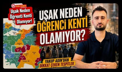 Uşak Neden Öğrenci Kenti Olamıyor? Yakup Adın'dan Dikkat Çeken Tespitler