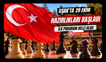 Uşak’ta 29 Ekim Hazırlıkları Başladı, İlk Program Belli Oldu