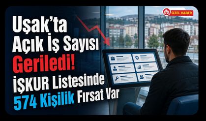 Uşak’ta Açık İş Sayısı Geriledi! İŞKUR Listesinde 574 Kişilik Fırsat Var