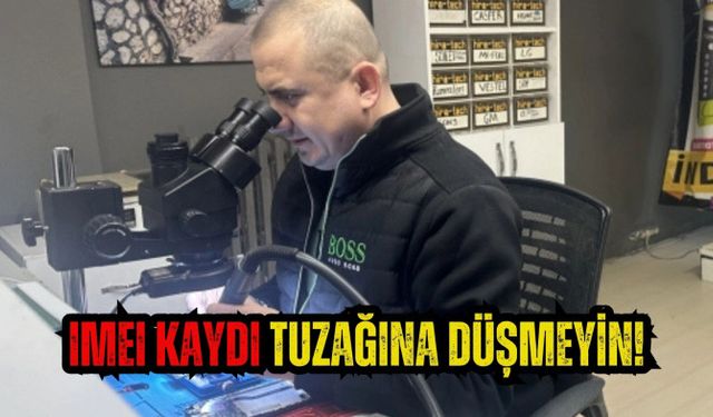 Cep telefonu dolandırıcılığında yeni taktik! IMEI kaydı tuzağına düşmeyin!