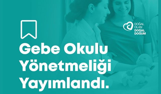 Gebe Okulu Yönetmeliği Yayımlandı