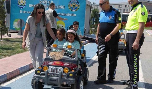 Tarım İşçilerinin Çocuklarına Uygulamalı Trafik Eğitimi