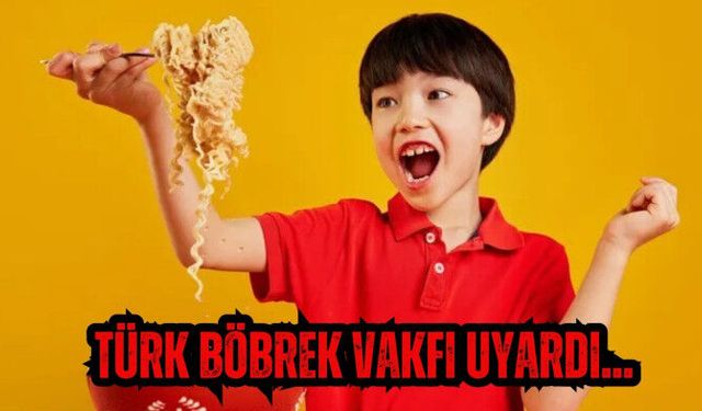 TÜRK BÖBREK VAKFI UYARDI...