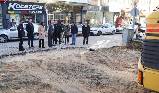 Kurtuluş Mahallesi’nde alt ve üst yapı çalışmaları hızlandı