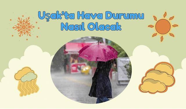 UŞAK’TA BUGÜN HAVA DURUMU