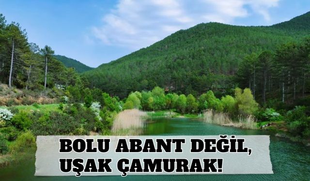 Bolu Abant Değil, Uşak Çamurak!
