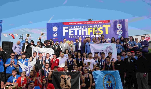 FETİH SPORFEST Türkiye Şampiyonası Haliç’te Gerçekleştirildi