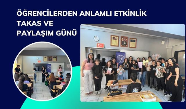 Uşak Üniversitesi Öğrencilerinden Anlamlı Etkinlik: Takas ve Paylaşım Günü