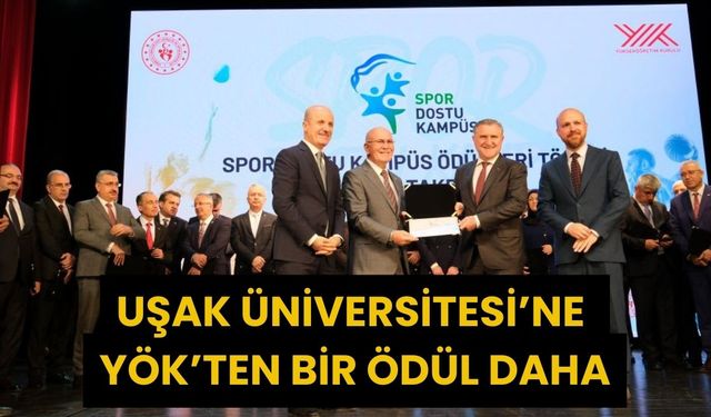 Uşak Üniversitesi’ne YÖK’ten Bir Ödül Daha