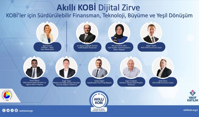 Sürdürülebilir finansman, teknoloji, büyüme ve yeşil dönüşüm!..