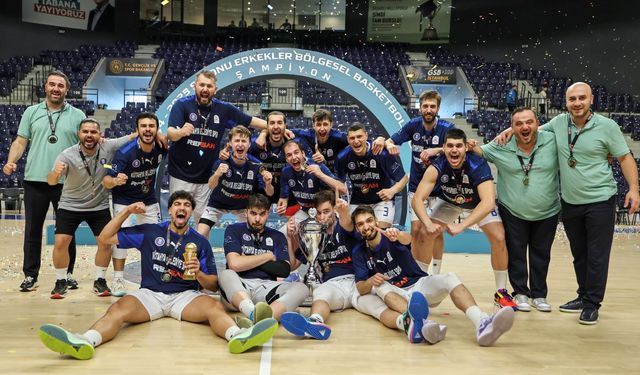 Erkekler Bölgesel Basketbol Ligi'nde Şampiyon: Kütahya Belediyespor
