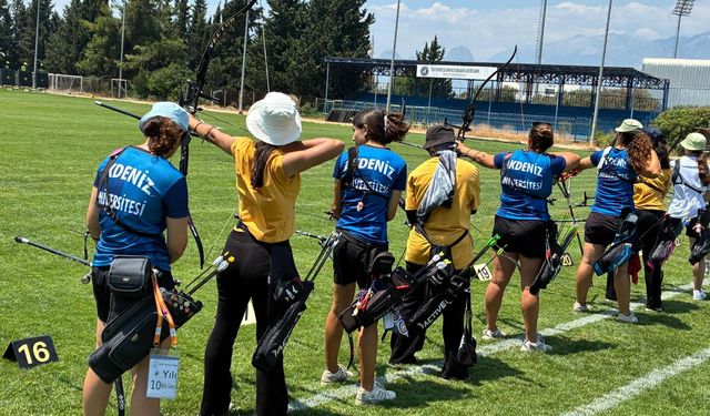 Nişan Al, Bırak: Üniversiteliler Antalya’da Ok’u Hedefe Yolladı