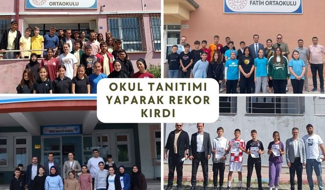 PAZARLAR SPOR LİSESİ 3 İL VE 9 İLÇEDE OKUL TANITIMI YAPARAK REKOR KIRDI