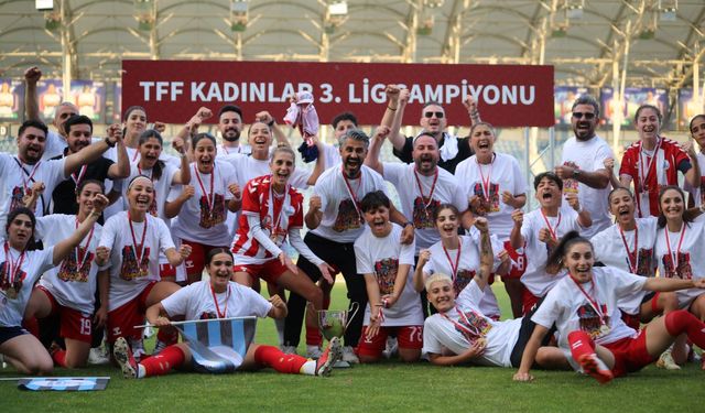 Siverek İdmanyurdu Spor, TFF Kadınlar 2. Ligi'ne Yükseldi