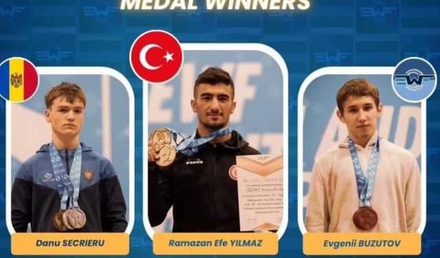 Avrupa Halter Şampiyonası'nda Rekorlar ve Madalyalar Bizim!