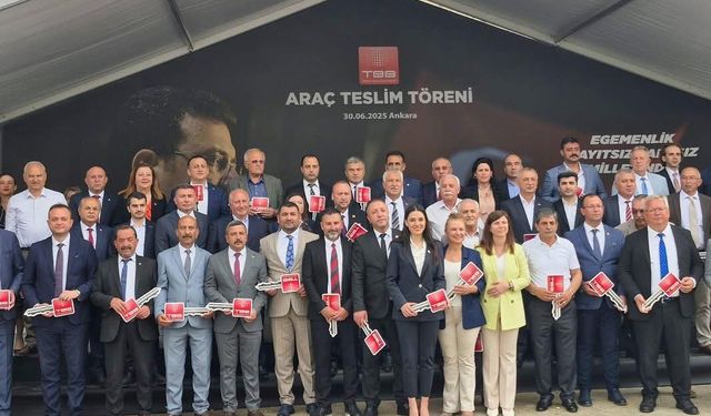 TBB’DEN BELEDİYELERE 62 ARAÇ HİBESİ