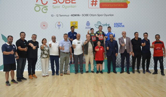 Konya’da Mental ve Down Sporcuların Şampiyonası Coşkulu Başladı
