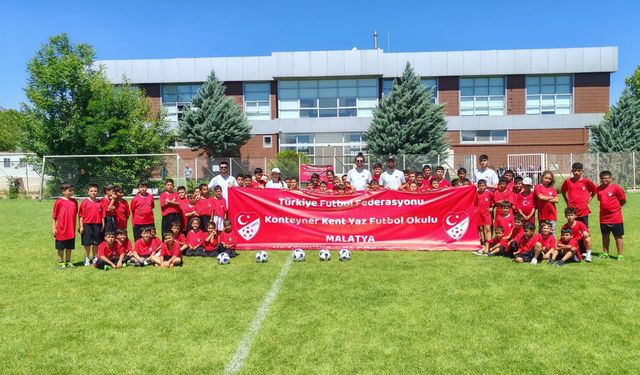TFF'den Malatya'da Yaz Futbol Okulu Etkinliği