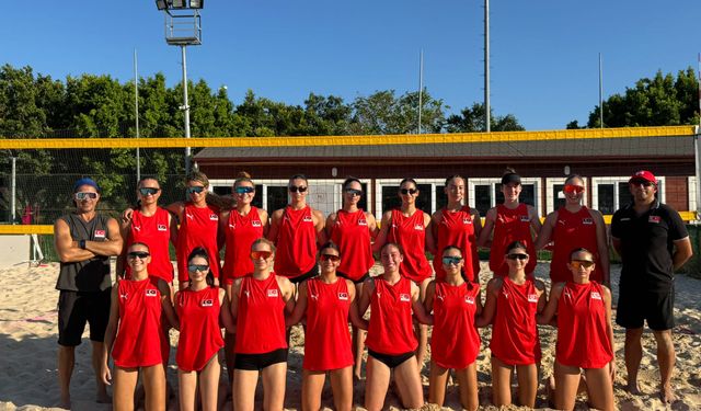 Antalya’da Geleceğin Plaj Voleybolcuları Seçiliyor