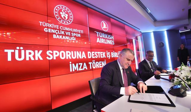 THY ile Gençlik ve Spor Bakanlığı’ndan Türk Sporuna Uçuş Desteği