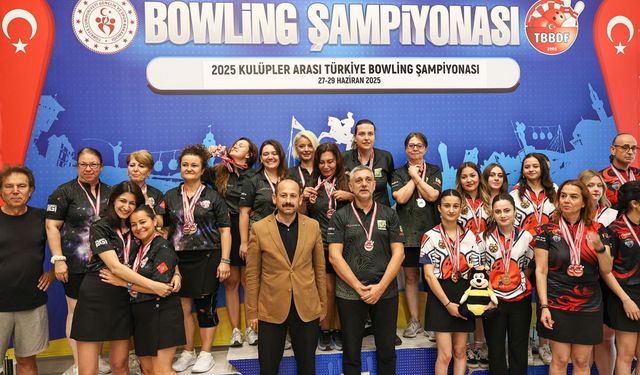 2025 Kulüpler Arası Türkiye Bowling Şampiyonası sona erdi