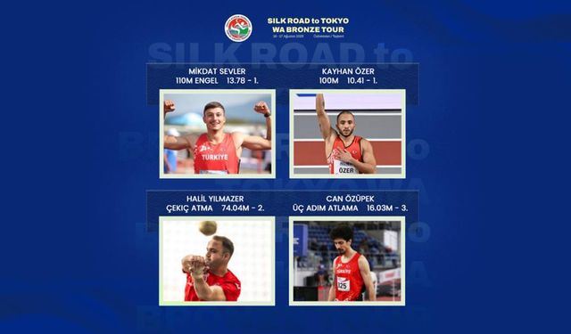 Milli Atletlerimiz Özbekistan’da 4’te 4 Yaptı