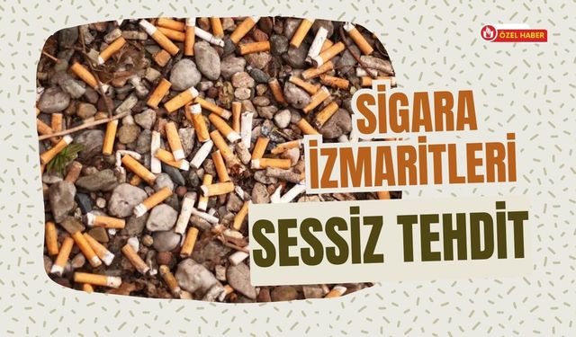 Sigara İzmaritleri Sessiz Tehdit, Uşak’ta Farkındalık Zamanı