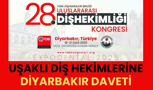 Uşaklı Diş Hekimlerine Diyarbakır Daveti